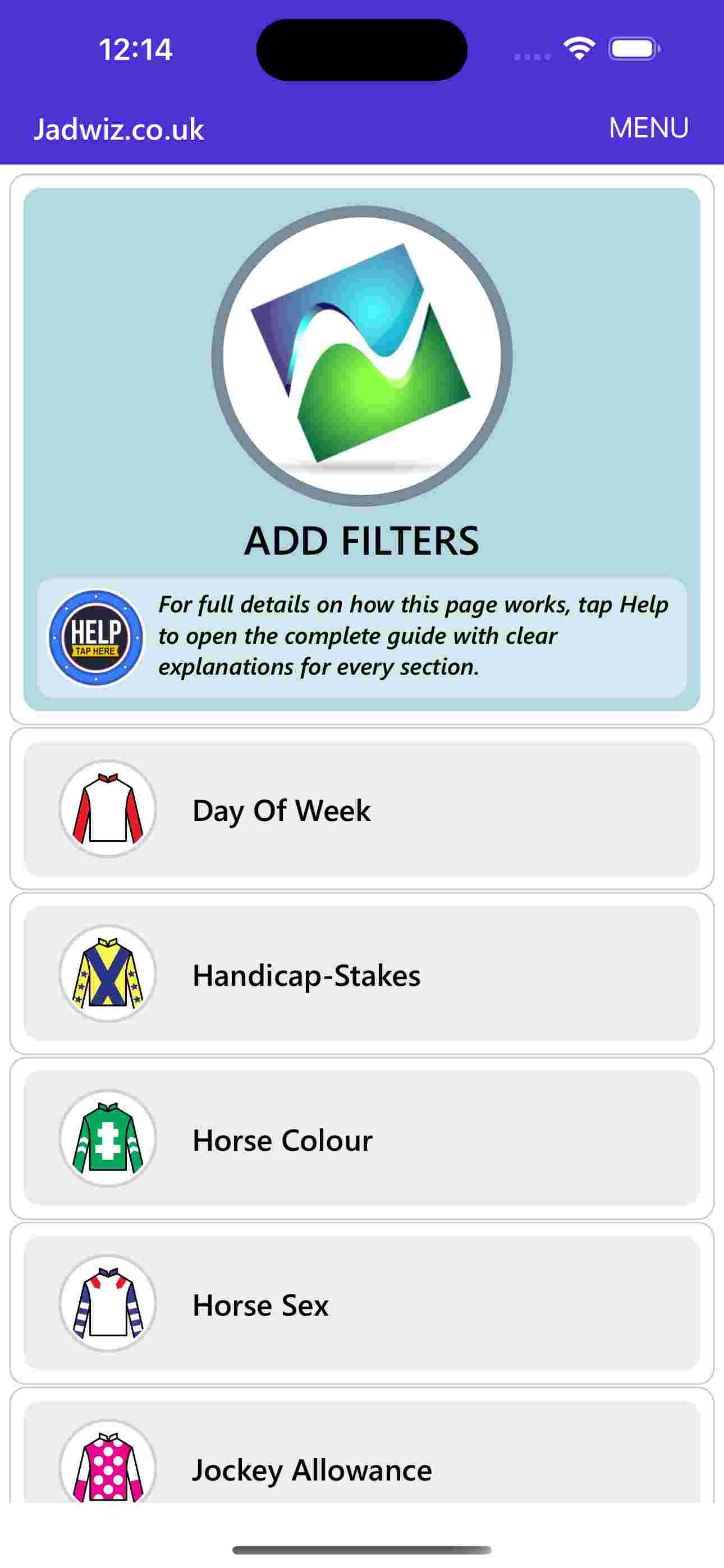 Add filters screenshot
